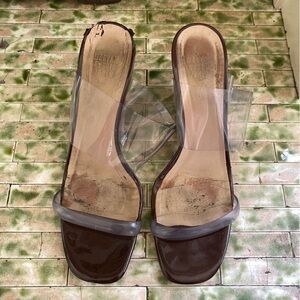 Maryam Nassir Zadeh Brown Olympia chocolate wedge